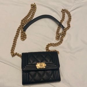 Chanel wallet on a chain